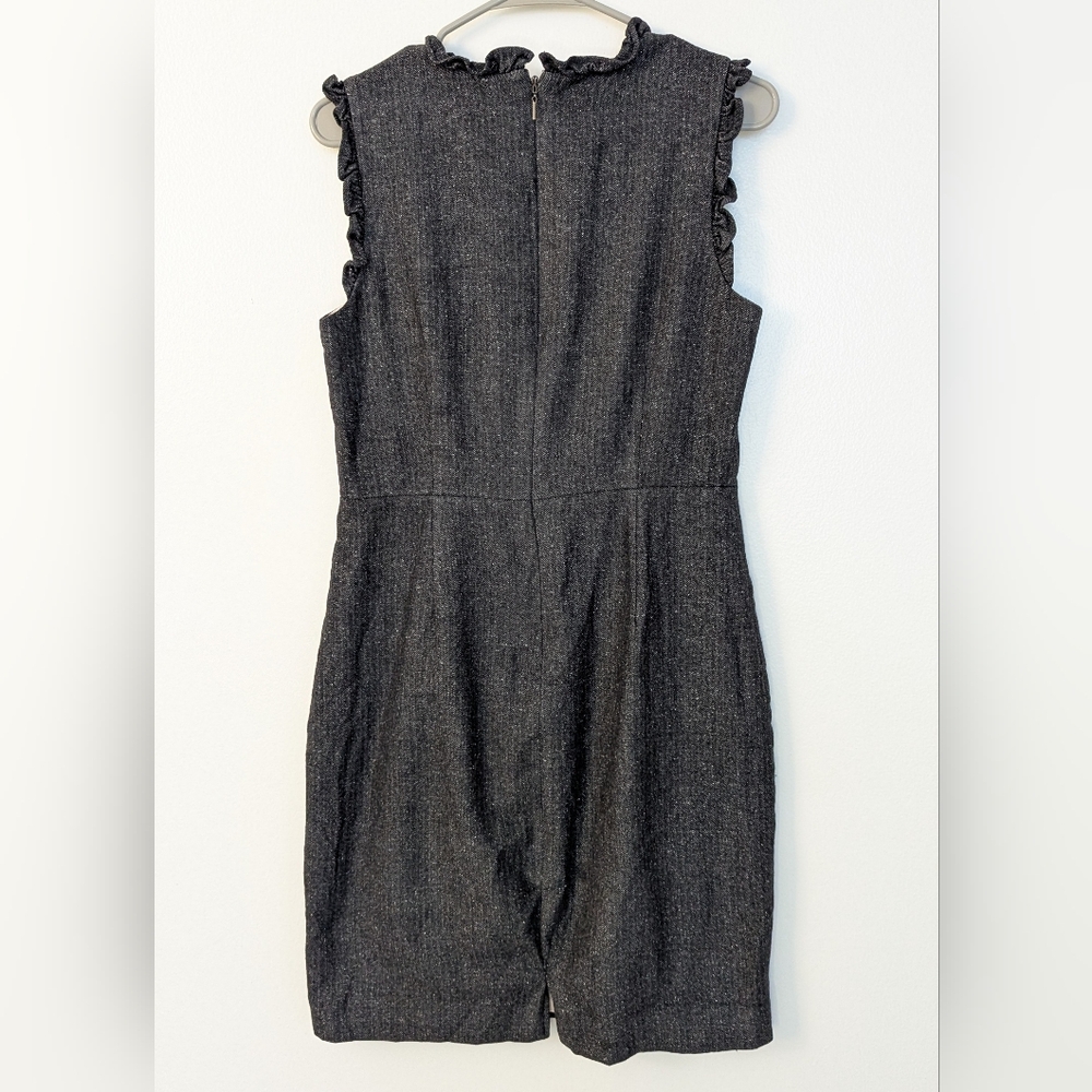 Rebecca Taylor Grey Spring Ruffle Dress - Picture 5 of 6